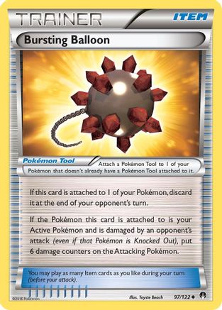 Bursting Balloon (097/122) [XY  BREAKpoint] Normal - Uncommon