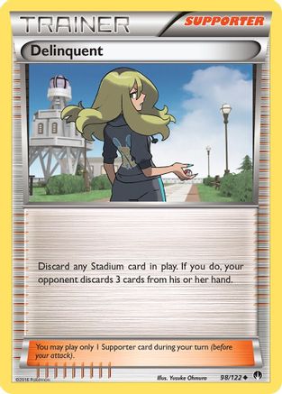 Delinquent (098/122) [XY  BREAKpoint] Normal - Uncommon