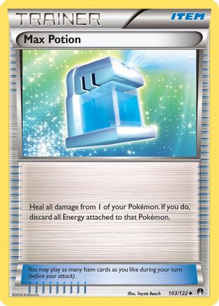 Max Potion 103  XY  BREAKpoint - Uncommon