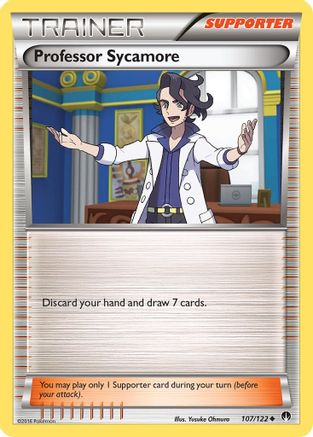 Professor Sycamore (107/122) [XY  BREAKpoint] Normal - Uncommon