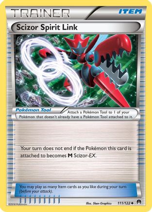 Scizor Spirit Link (111/122) [XY  BREAKpoint] Normal - Uncommon