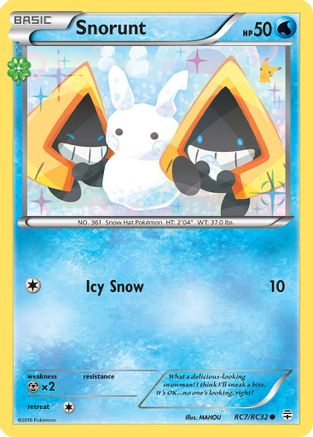 Snorunt (RC7/83) [Generations Radiant Collection] Normal - Common