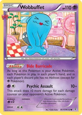 Wobbuffet (RC11/83) [Generations Radiant Collection] Normal - Common