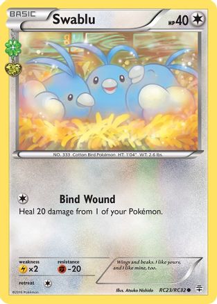 Swablu (RC23/83) [Generations Radiant Collection] Normal - Common