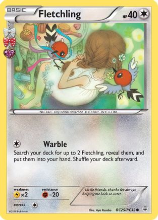 Fletchling (RC25/83) [Generations Radiant Collection] Normal - Common