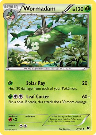 Wormadam (003/124) [XY  Fates Collide] Normal - Uncommon