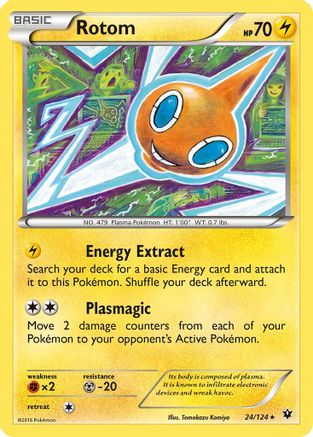 Rotom (024/124) [XY  Fates Collide] Normal - Rare