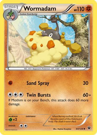 Wormadam (44/124) [XY  Fates Collide] Normal - Uncommon