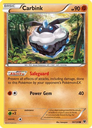 Carbink (050/124) [XY  Fates Collide] Normal - Common