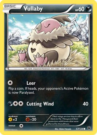 Vullaby (057/124) [XY  Fates Collide] Normal - Common