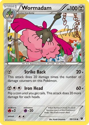 Wormadam (59/124) [XY  Fates Collide] Normal - Uncommon