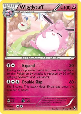 Wigglytuff (066/124) [XY  Fates Collide] Normal - Uncommon