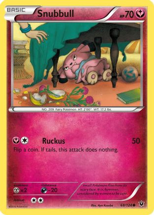 Snubbull (068/124) [XY  Fates Collide] Normal - Common