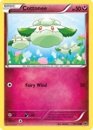 Cottonee (070/124) [XY  Fates Collide] Normal - Common