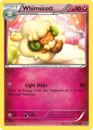 Whimsicott (071/124) [XY  Fates Collide] Normal - Uncommon
