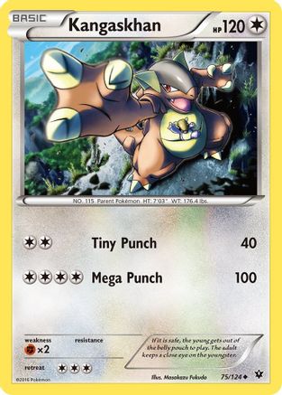 Kangaskhan (075/124) [XY  Fates Collide] Normal - Uncommon