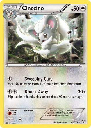 Cinccino (089/124) [XY  Fates Collide] Normal - Uncommon
