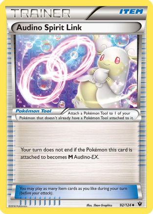 Audino Spirit Link (092/124) [XY  Fates Collide] Normal - Uncommon
