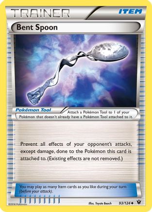 Bent Spoon (93/124) [XY  Fates Collide] Normal - Uncommon