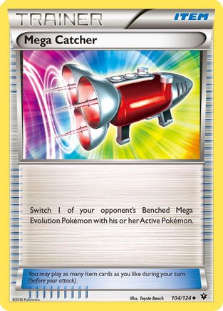 Mega Catcher 104/124  XY  Fates Collide - Uncommon