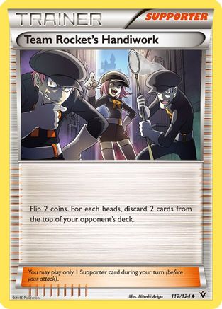 Team Rocket's Handiwork (112/124) [XY  Fates Collide] Normal - Uncommon