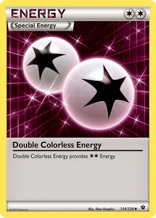 Double Colorless Energy (114/124) [XY  Fates Collide] Normal - Uncommon