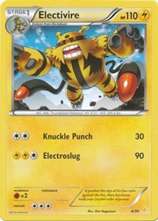 Electivire (25) [XY Trainer Kit Pikachu Libre & Suicune] Normal - Common