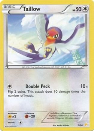 Taillow (7) [XY Trainer Kit Pikachu Libre & Suicune] Normal - Common