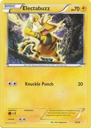 Electabuzz (15) [XY Trainer Kit Pikachu Libre & Suicune] Normal - Common