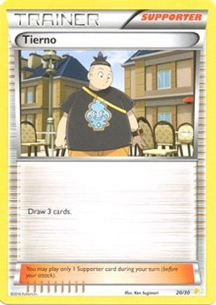 Tierno (20 - Pikachu Libre Deck) (20) [XY Trainer Kit Pikachu Libre & Suicune] Normal - Common