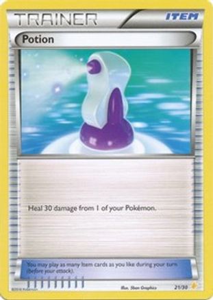 Potion (21 - Pikachu Libre Deck) (21) [XY Trainer Kit Pikachu Libre & Suicune] Normal - Common