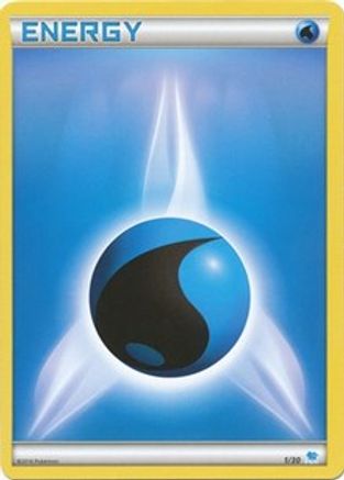 Water Energy (5) [XY Trainer Kit Pikachu Libre & Suicune] Normal - Common