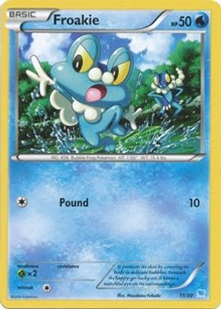 Froakie (11) [XY Trainer Kit Pikachu Libre & Suicune] Normal - Common