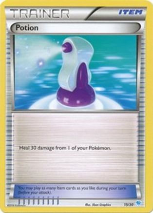 Potion (15 - Suicune Deck) (15) [XY Trainer Kit Pikachu Libre & Suicune] Normal - Common