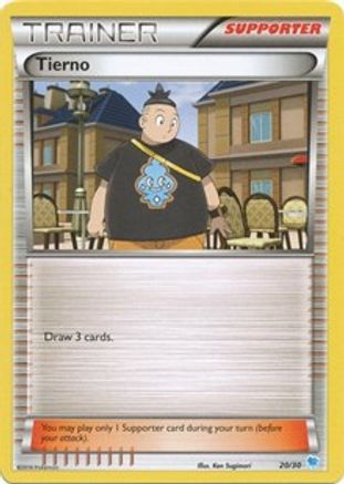 Tierno (20 - Suicune Deck) (20) [XY Trainer Kit Pikachu Libre & Suicune] Normal - Common