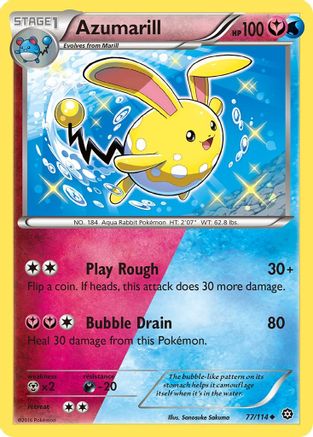 Azumarill (077/114) [XY  Steam Siege] Normal - Uncommon