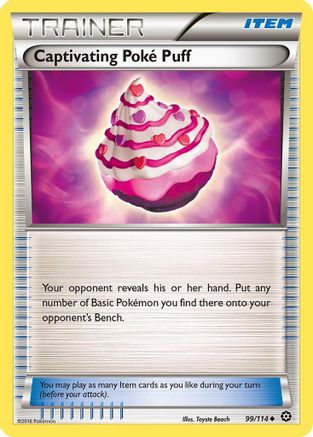 Captivating Poke Puff (099/114) [XY  Steam Siege] Normal - Uncommon