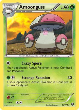 Amoonguss (13/114) [XY  Steam Siege] Normal - Rare