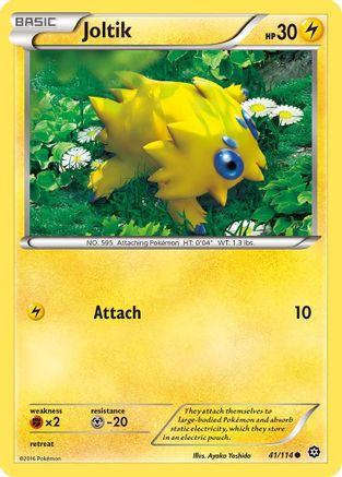 Joltik (041/114) [XY  Steam Siege] Normal - Common