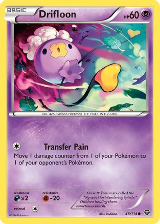 Drifloon (046/114) [XY  Steam Siege] Normal - Common