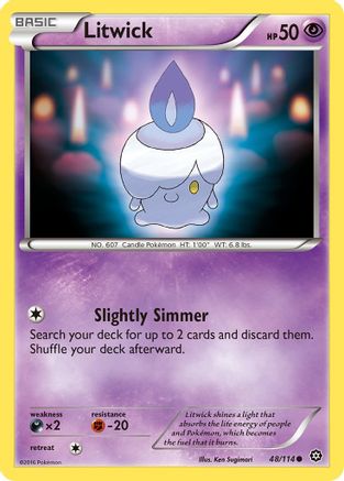 Litwick (048/114) [XY  Steam Siege] Normal - Common