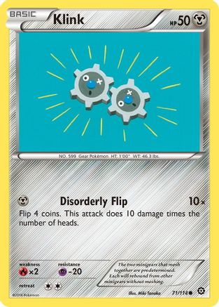 Klink (071/114) [XY  Steam Siege] Normal - Common