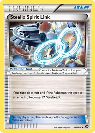 Steelix Spirit Link (106/114) [XY  Steam Siege] Normal - Uncommon