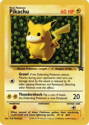 Pikachu (001/53) [WoTC Promo] Normal - Promo