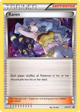 Karen (XY177/211) [XY Promos] Normal - Promo