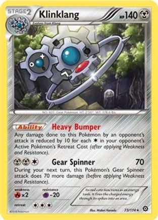 Klinklang (XY Steam Siege) (73/114) [Deck Exclusives] Normal - Rare
