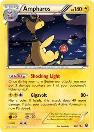 Ampharos (XY Steam Siege) (40/114) [Deck Exclusives] Normal - Rare