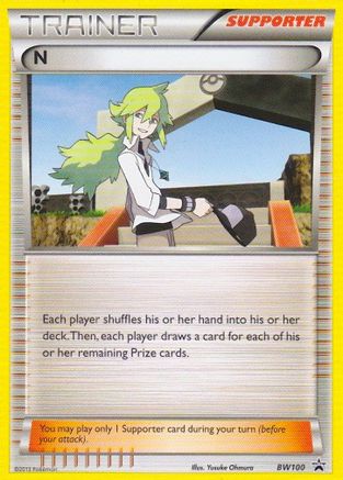 N (Supporter) (Supporter) - BW100 BW100  Deck Exclusives - Rare