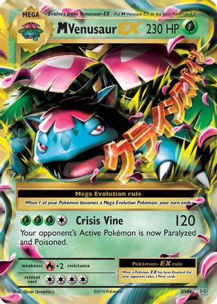 M Venusaur EX (002/108) [XY  Evolutions] Holofoil - Ultra Rare