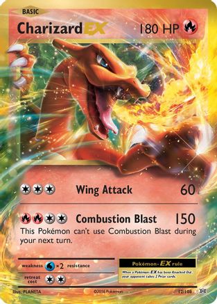 Charizard EX (012/108) [XY  Evolutions] Holofoil - Ultra Rare